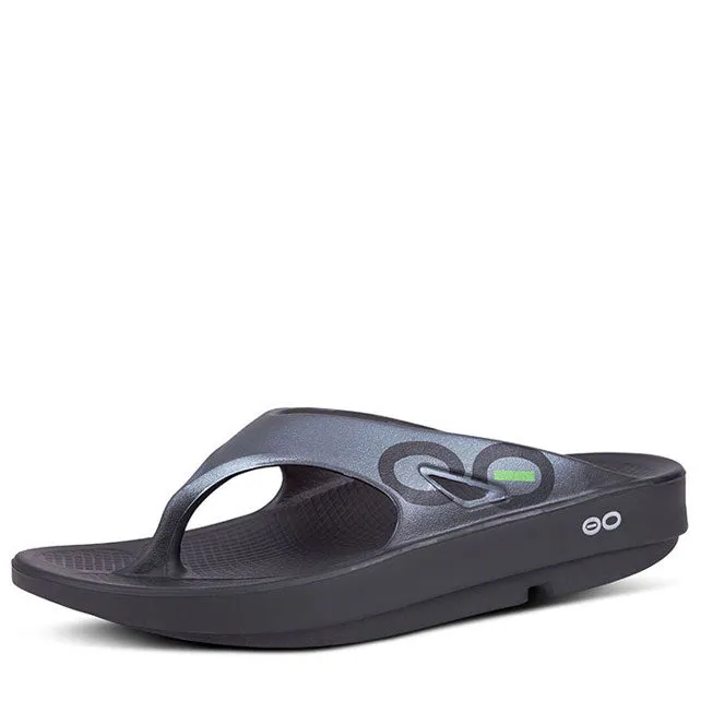 Oofos Men's Ooriginal Sport Thong Sandals - Graphite