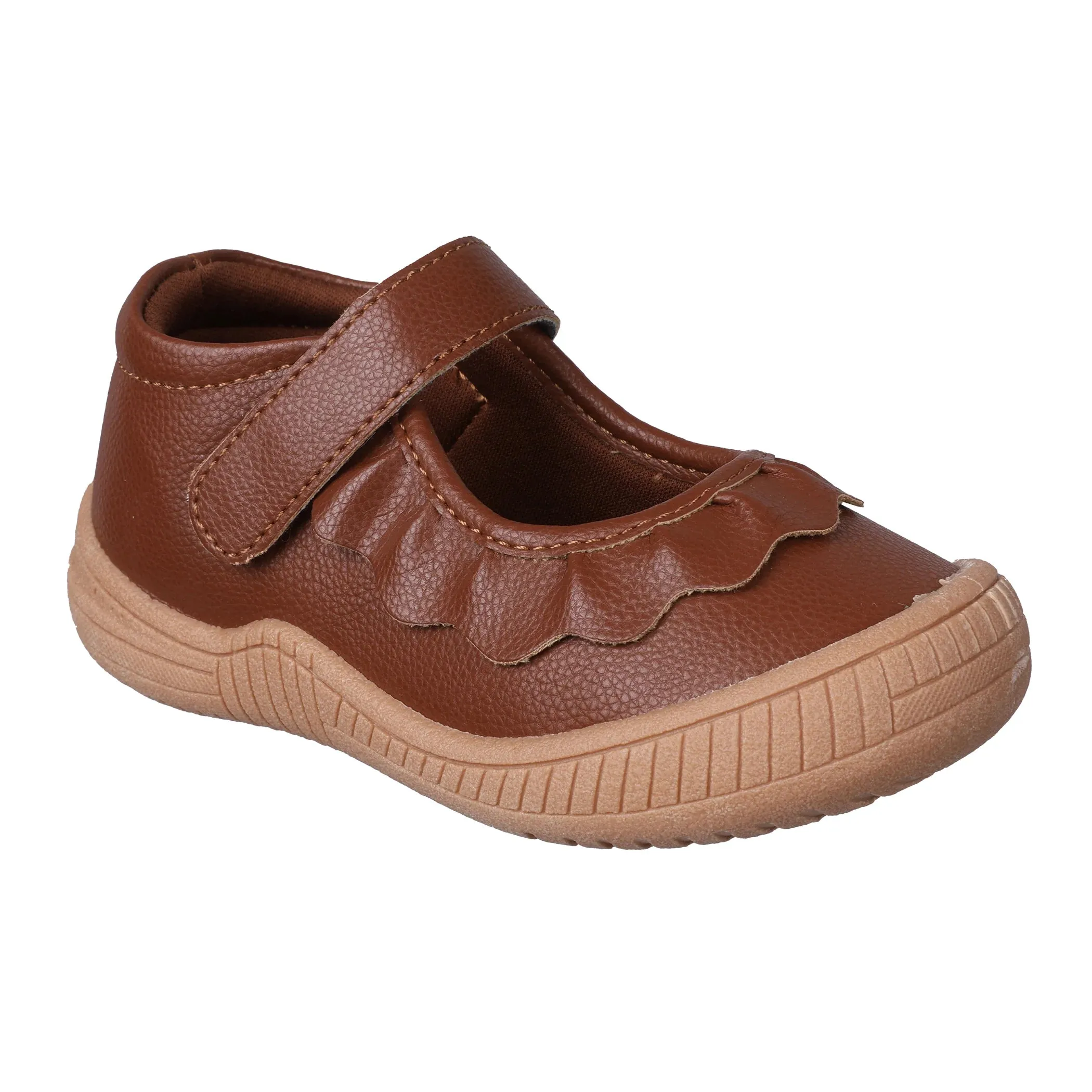 Oomphies Girls' (Sizes 5-3) Amina Mary Jane - Brown