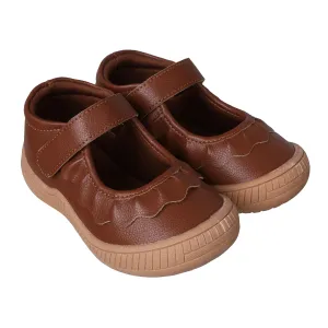 Oomphies Girls' (Sizes 5-3) Amina Mary Jane - Brown