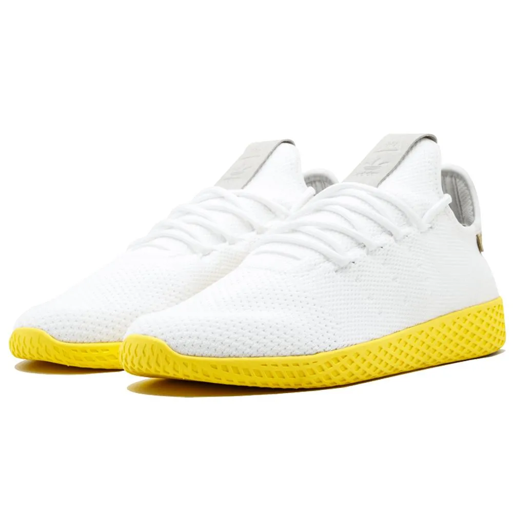 Pharrell Williams x adidas Originals Tennis HU White-Yellow