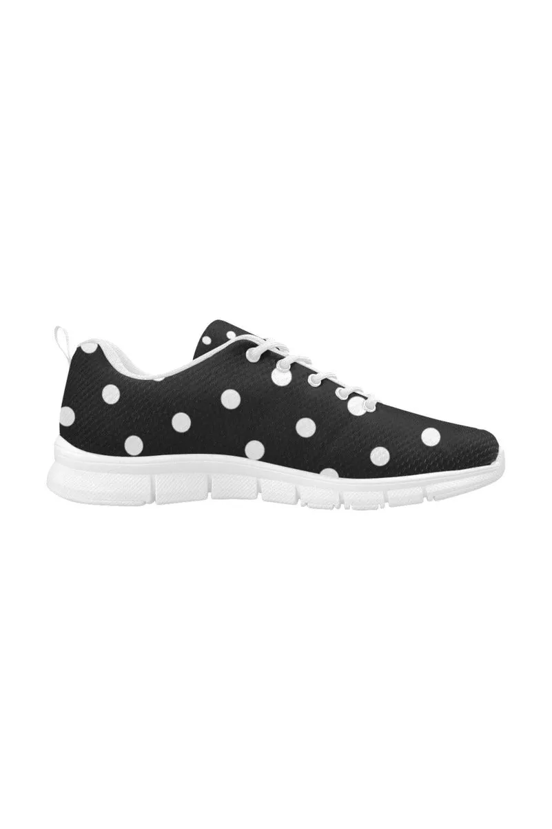 Polka Dot Women's Breathable Running Shoes