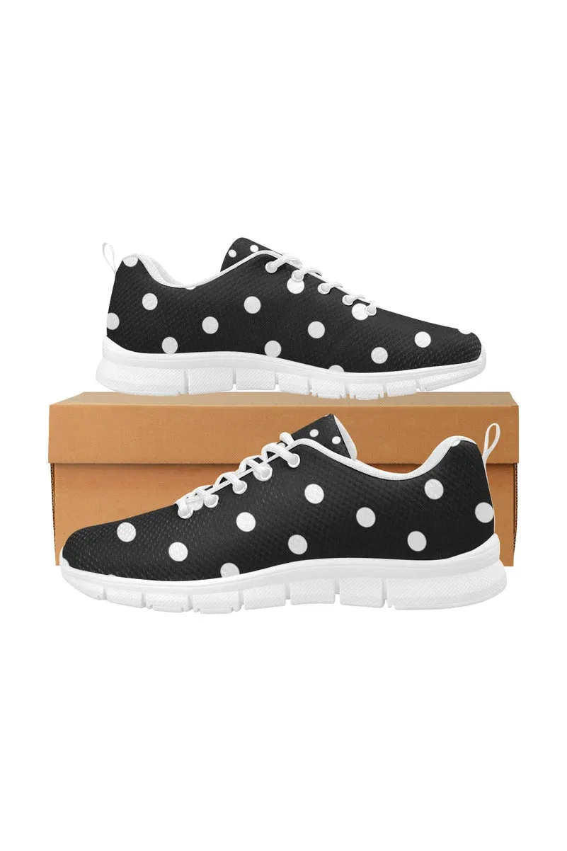 Polka Dot Women's Breathable Running Shoes