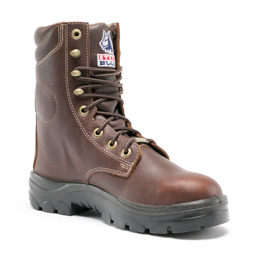 Portland 8 Inch Waterproof Wide Soft Toe Work Boots