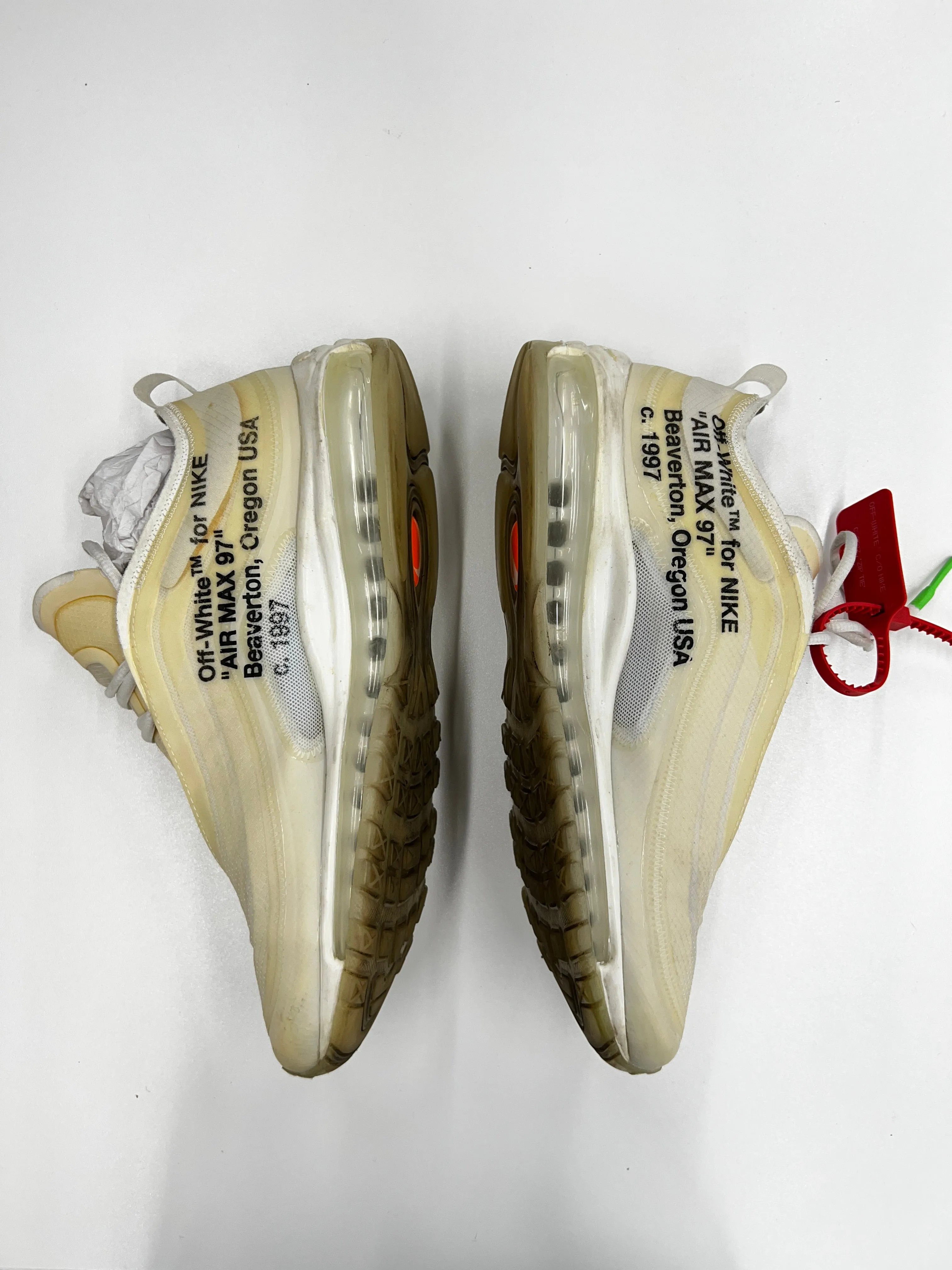 PRE LOVED - NIKE AIR MAX 97 OFF-WHITE