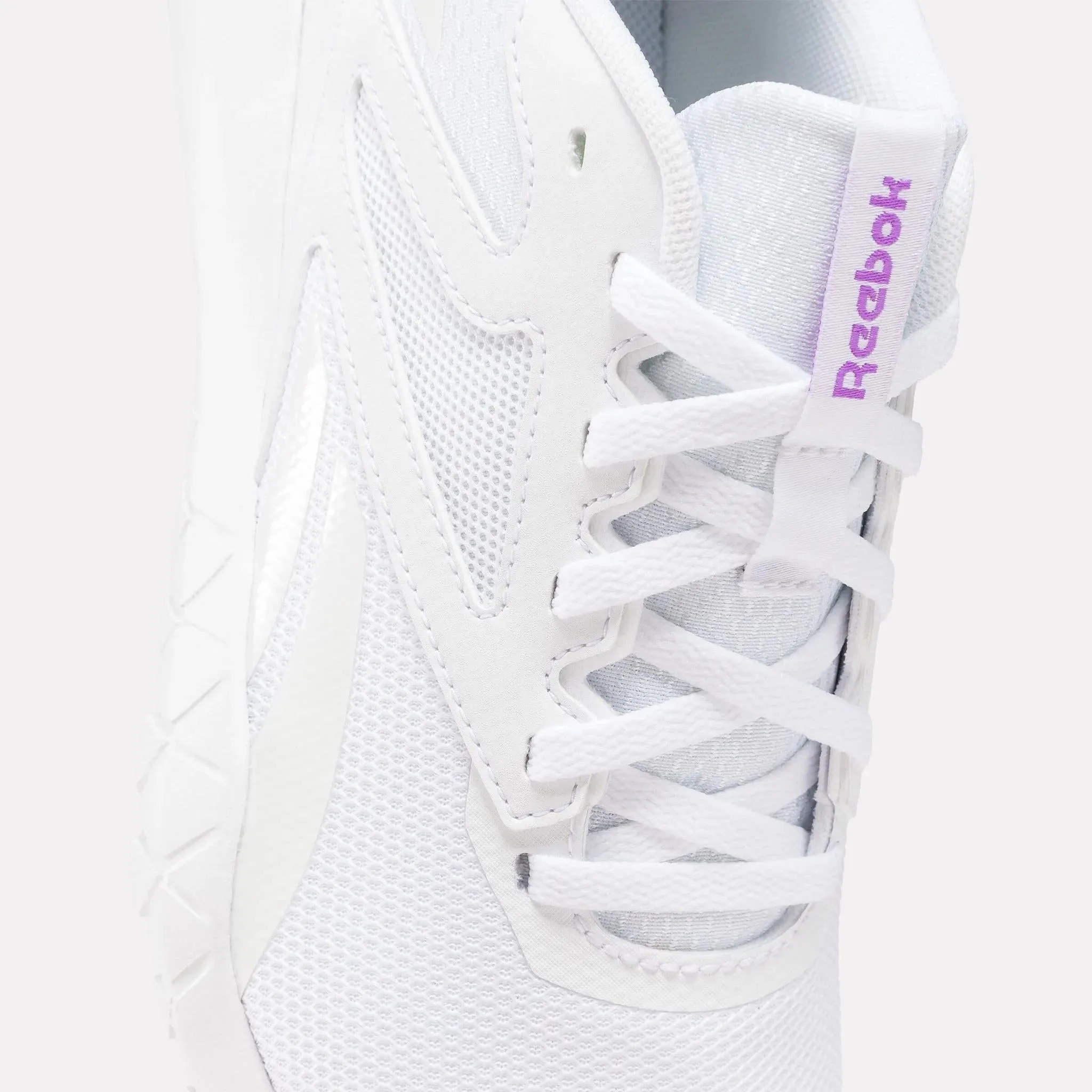 Reebok Footwear Women Flexagon Energy TR 4 Shoes FOOTWEAR WHITE/DIGITAL PURPLE