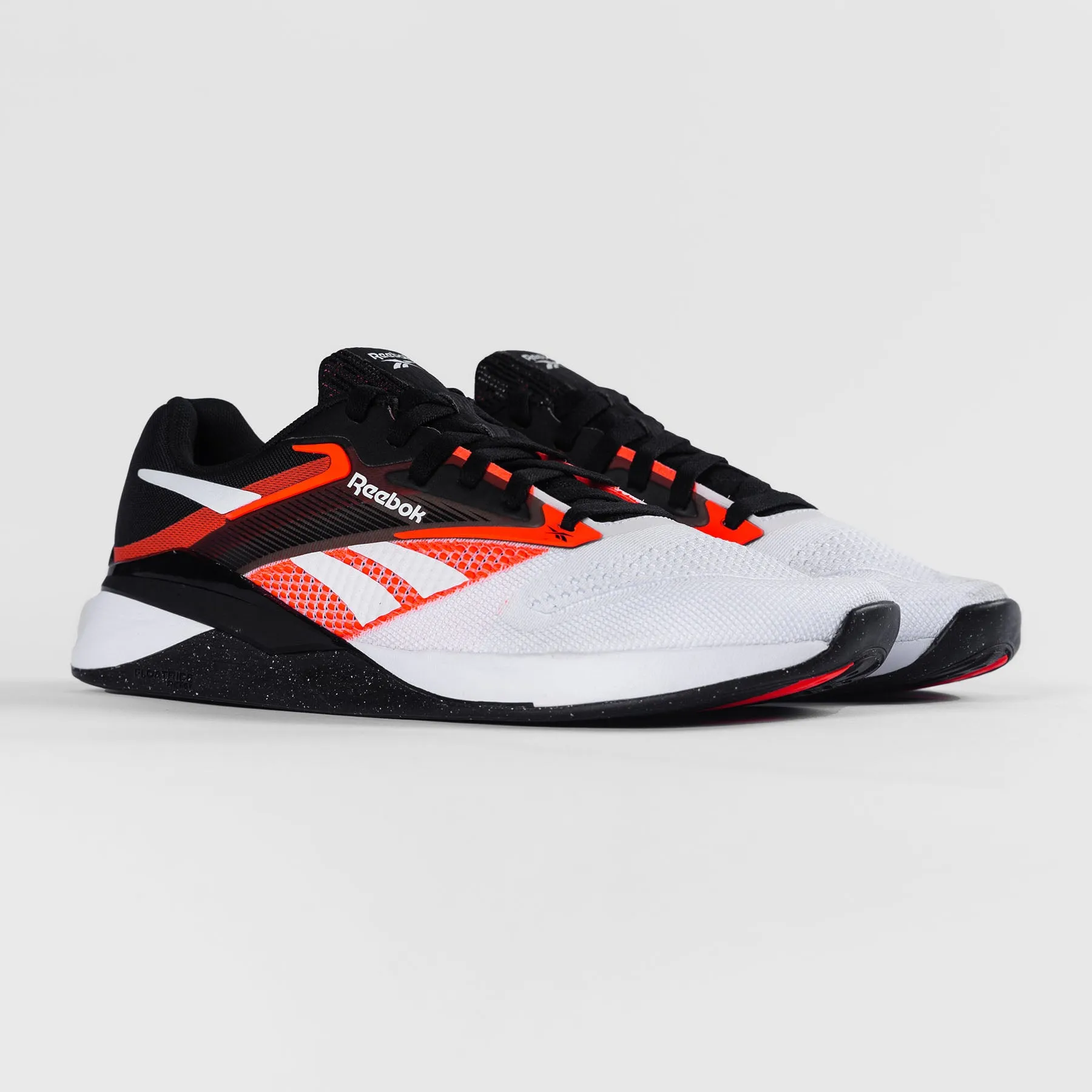 REEBOK - NANO X4 - MEN'S - BLACK/WHITE/ORANGE FLARE