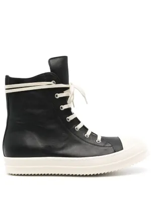 RICK OWENS Mainline High-Top Mainline Ramones Sneakers