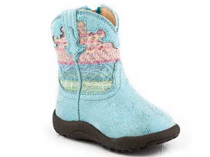 Roper Infant Glitter Lace Boots Style 09-016-1903-3117