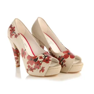 Sakura Heel Shoes PLT2043