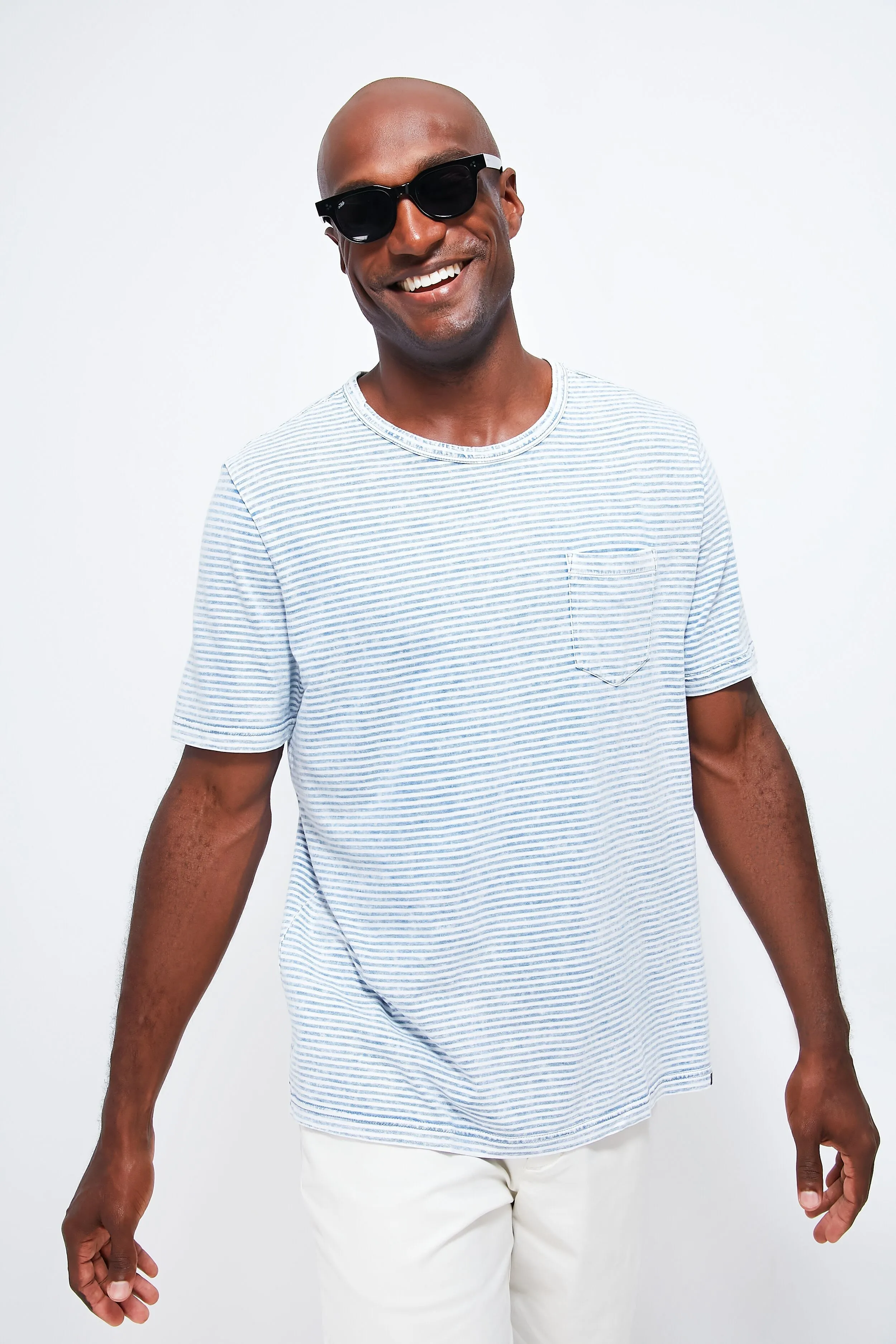 Salt Wash Indigo Pocket Tee