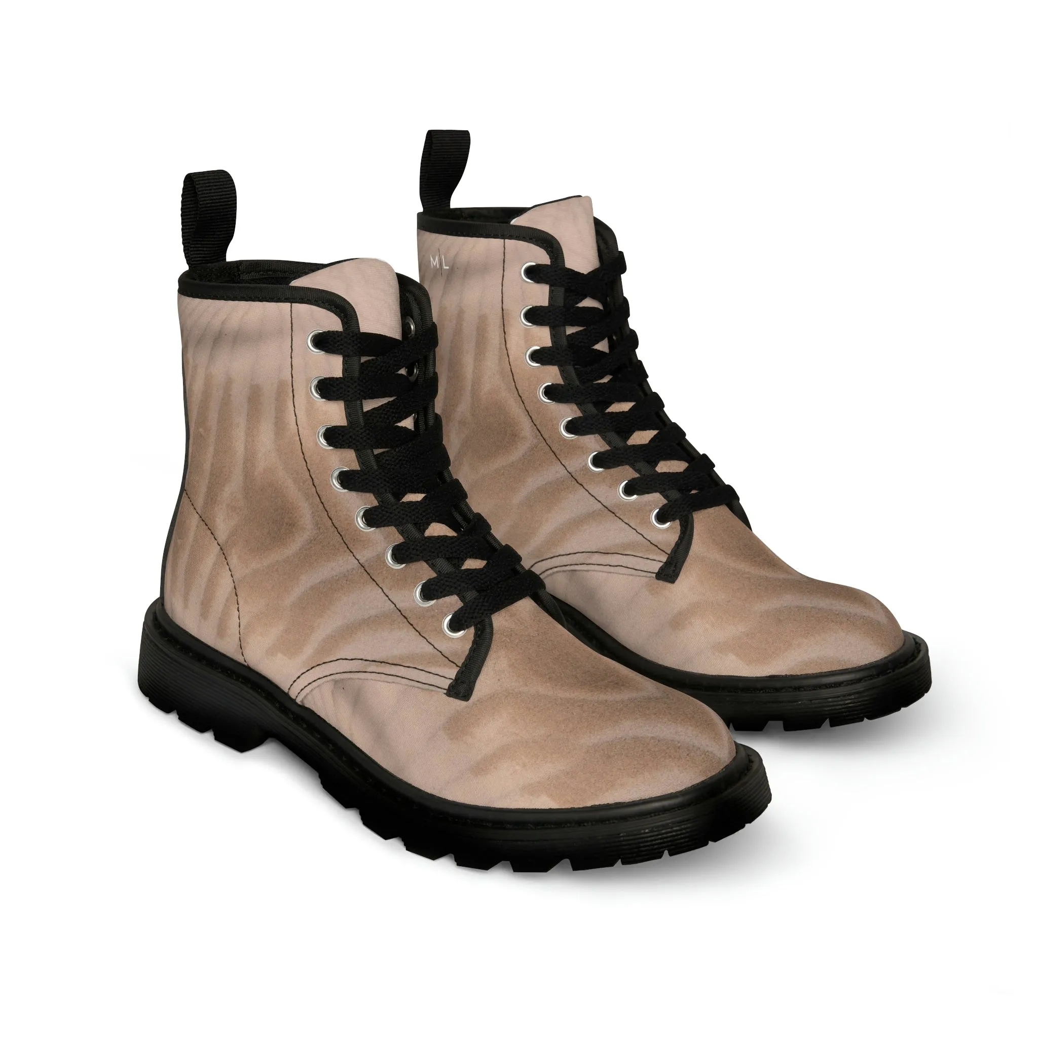 Sand Dune Women's Canvas  Art Boots