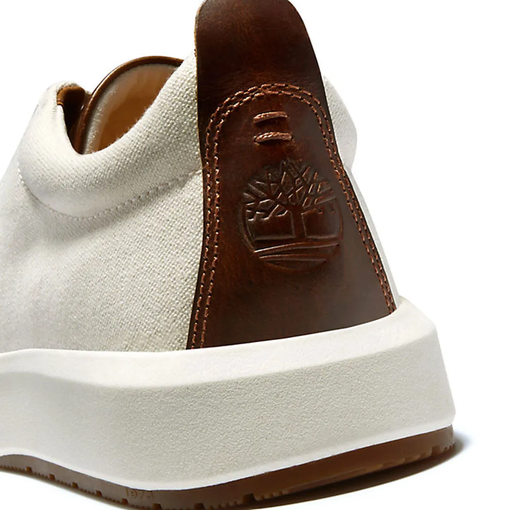 Scarpe Uomo TIMBERLAND Sneakers linea Truecloud in Canvas colore Bianco