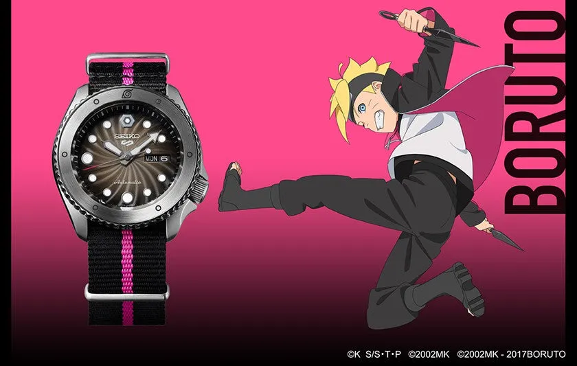 Seiko 5 BORUTO UZUMAKI Limited Edition SRPF65K1 / SBSA087