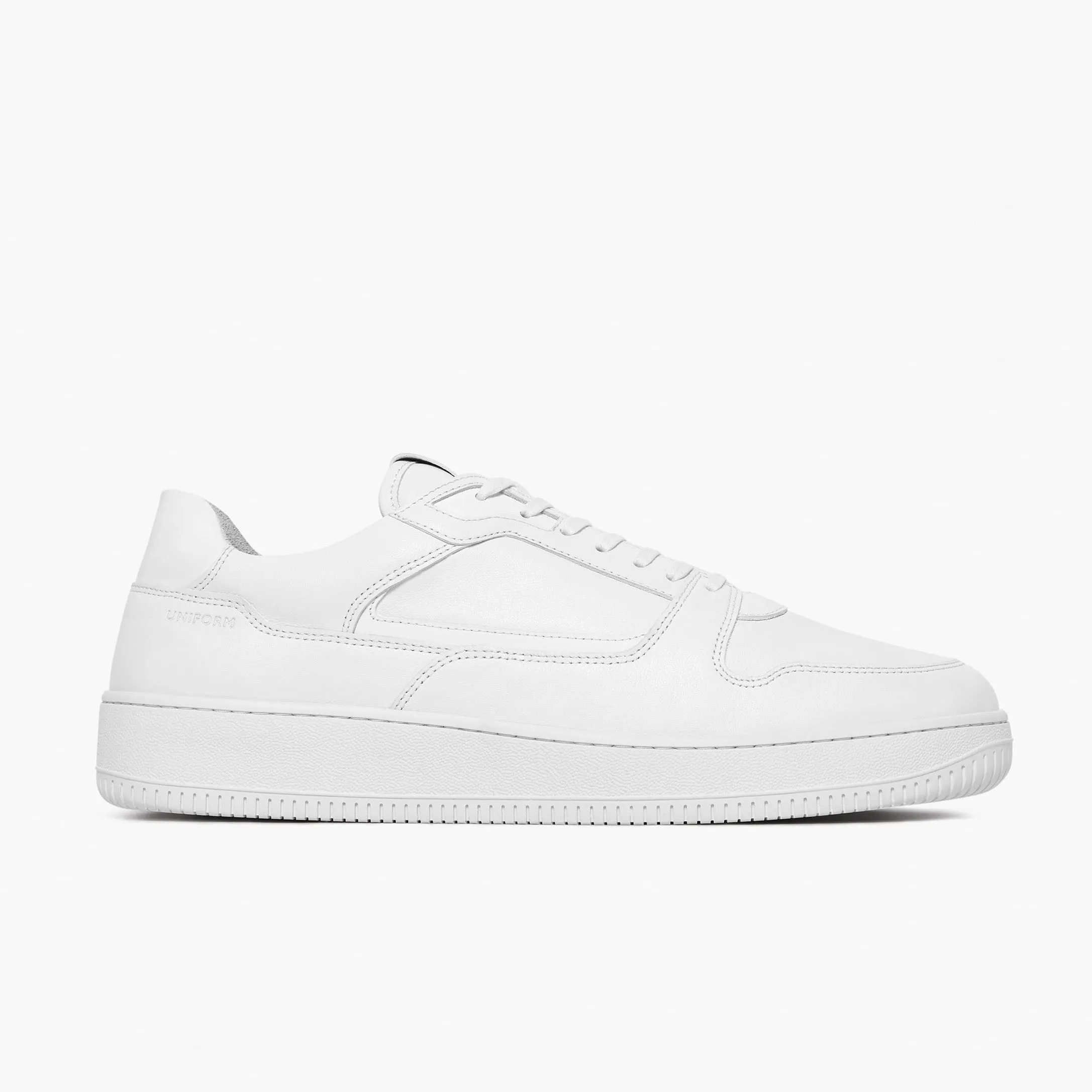 Series 5 Triple White Leather Mens