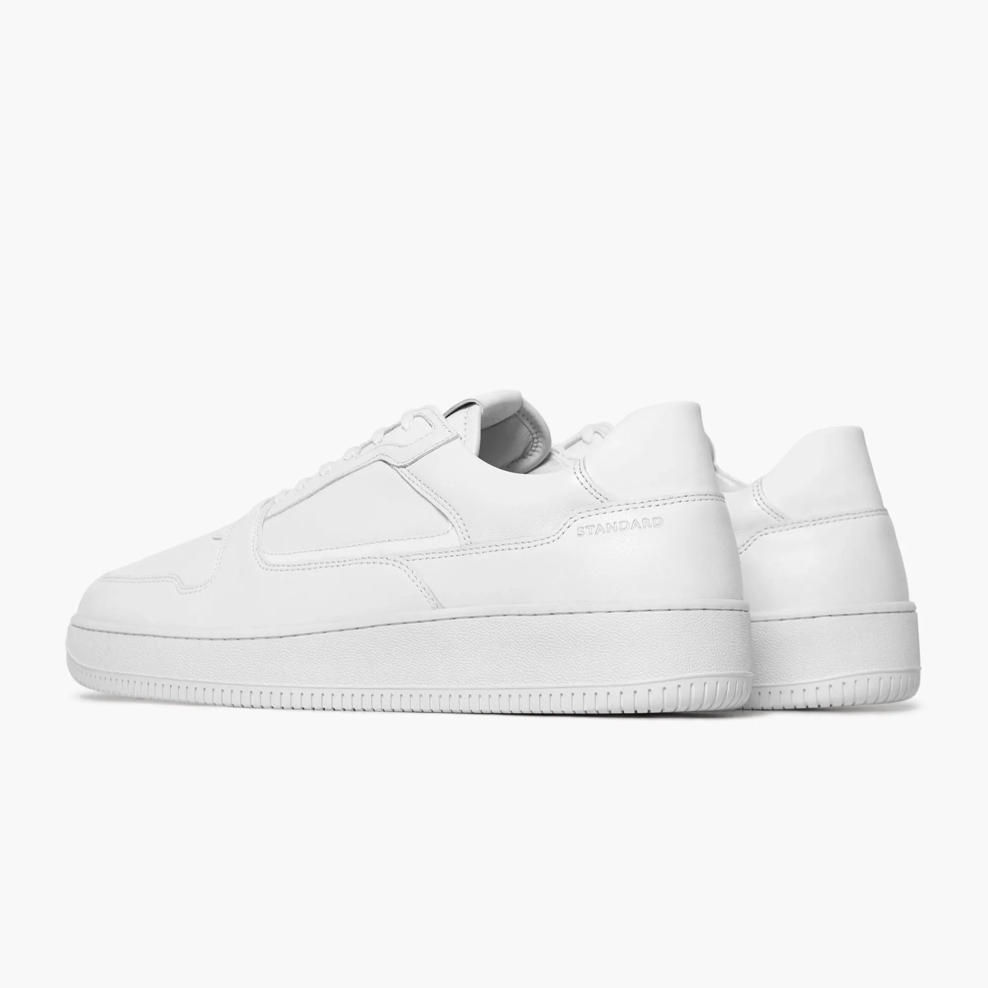 Series 5 Triple White Leather Mens