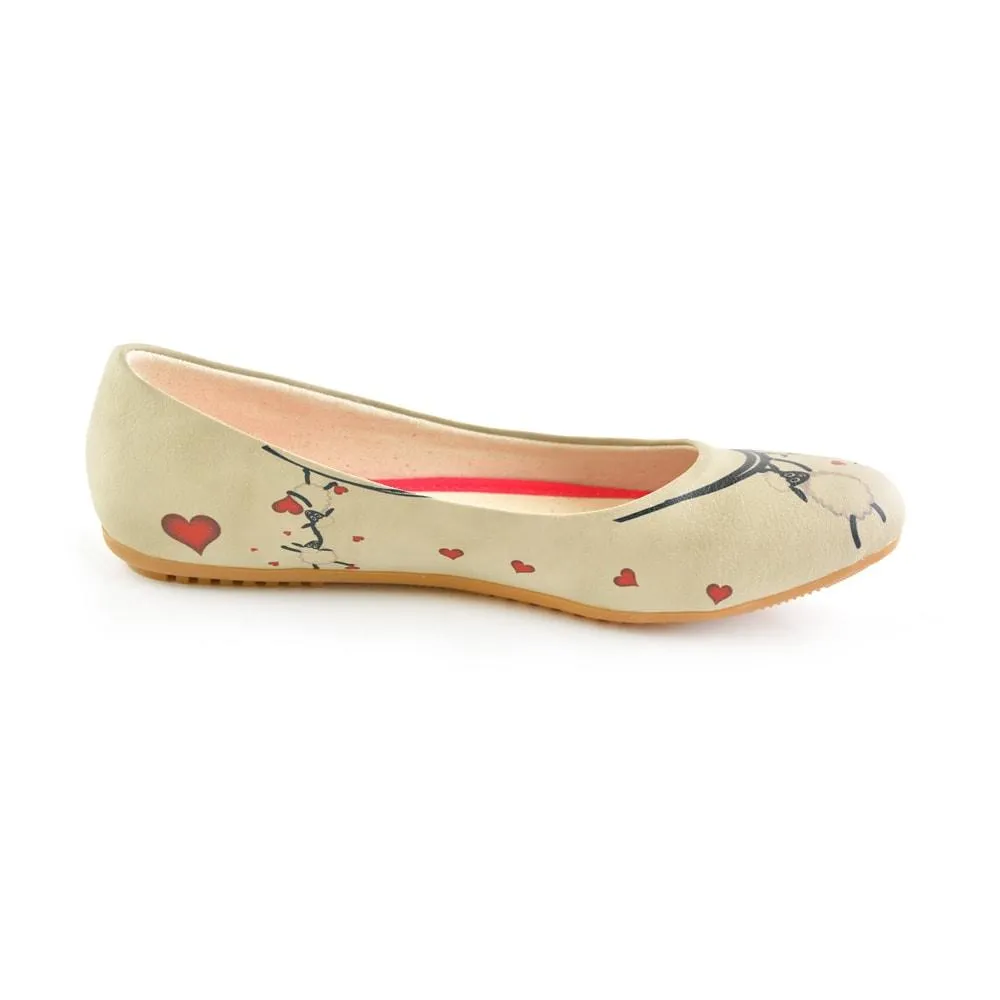 Sheep Love Ballerinas Shoes 1029