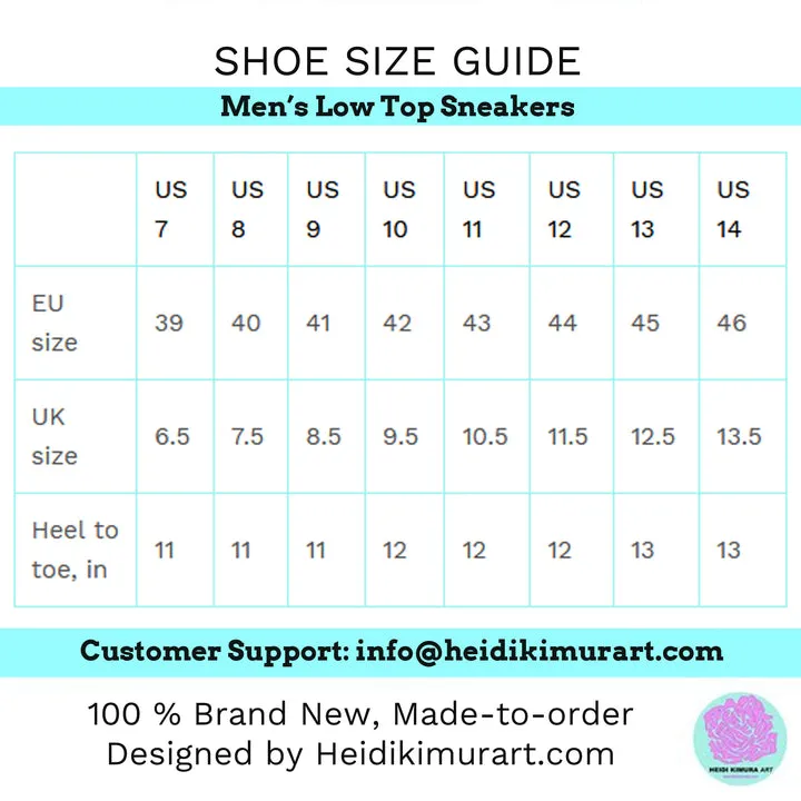 Sky Blue Low Tops, Men's Low Top Sneakers, Modern Must Have Essential Solid Color Tennis Shoes For Men