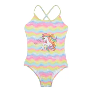 SLIPSTOP Girl's Magical Swimsuit (10-11 Years)