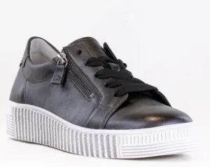 Smoky Quartz Zip Sneaker