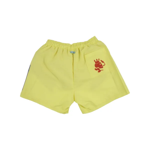 Solid Swim Trunks | Yellow