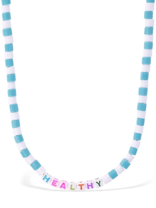 Sporty &amp; Rich   Healthy bead necklace 