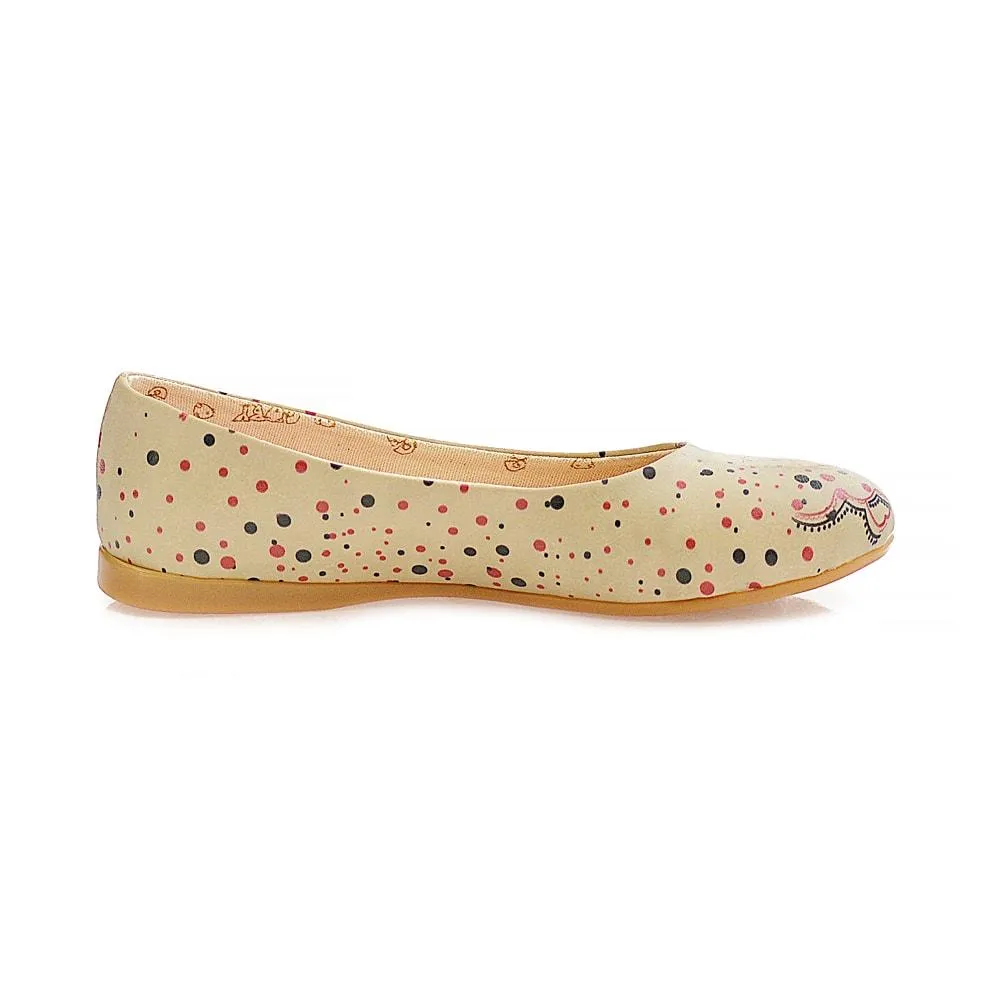 Spotted Dress Ballerinas Shoes 2020