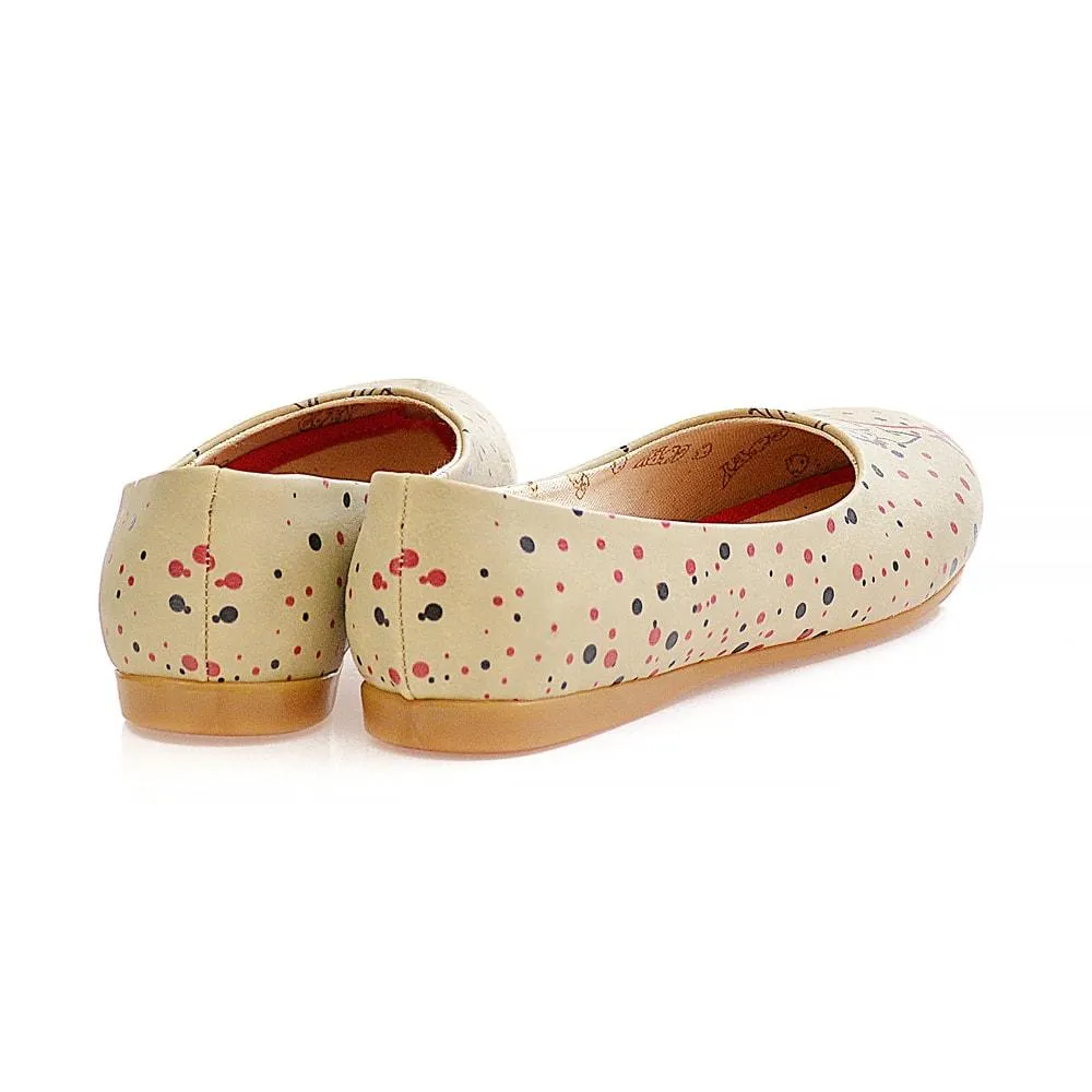 Spotted Dress Ballerinas Shoes 2020