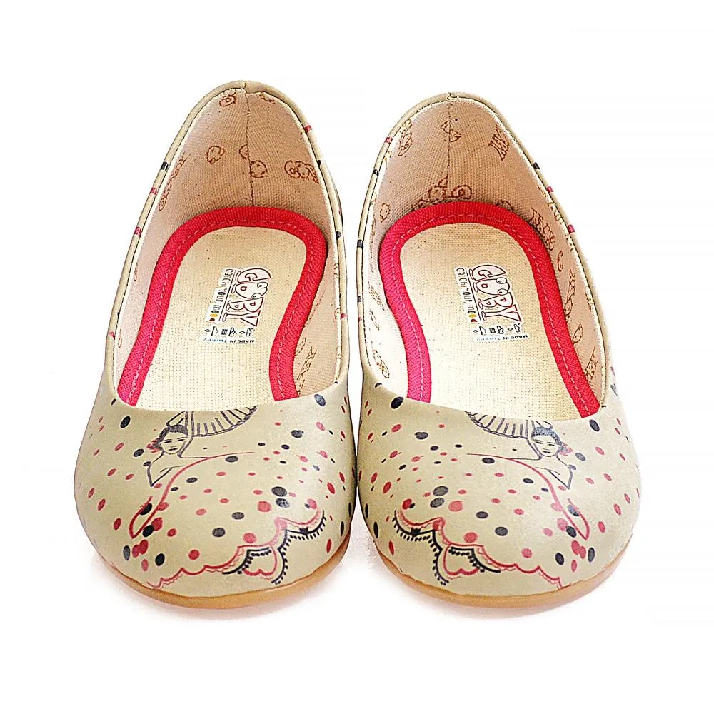 Spotted Dress Ballerinas Shoes 2020