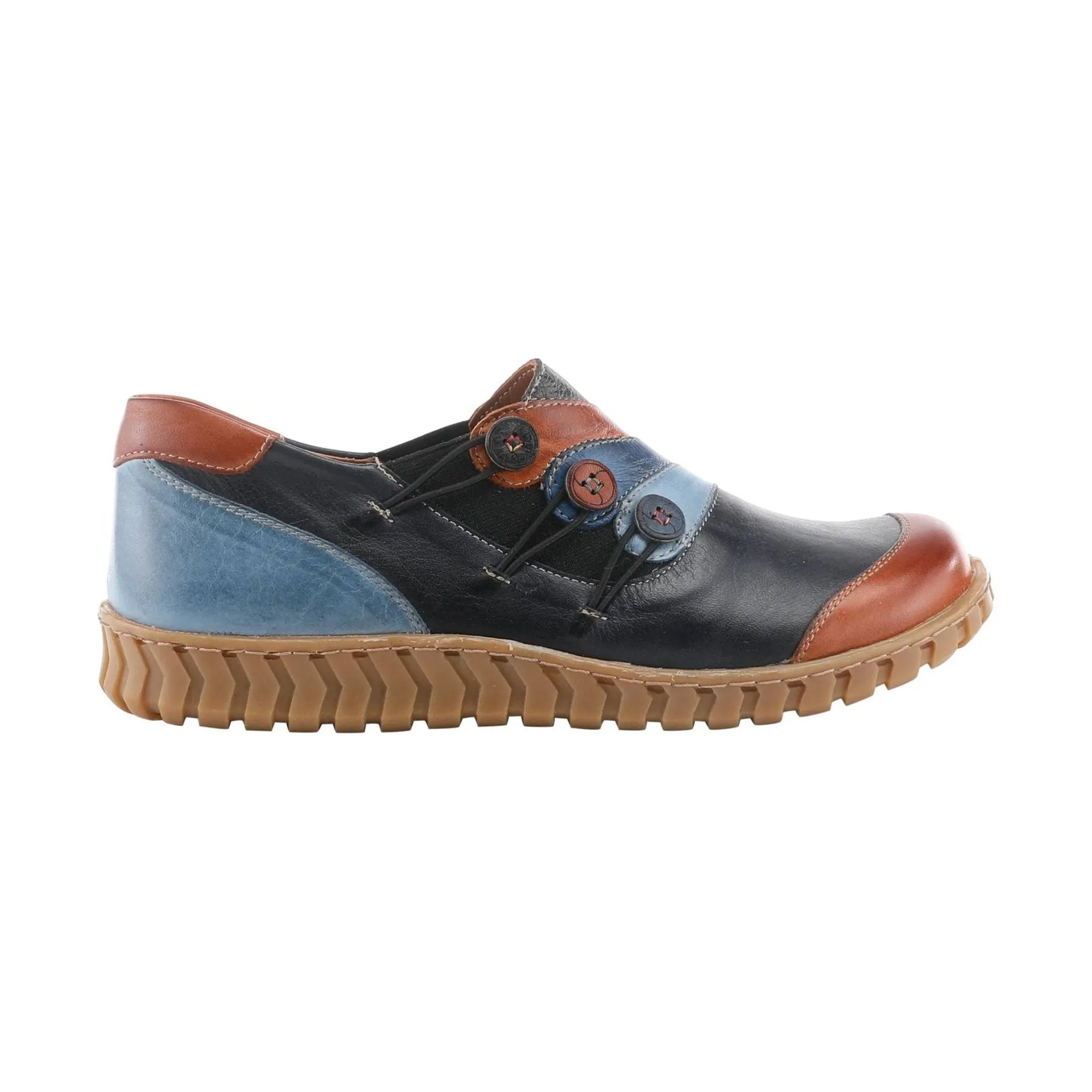 Spring Step Women's Neeta Shoes - Navy Multi