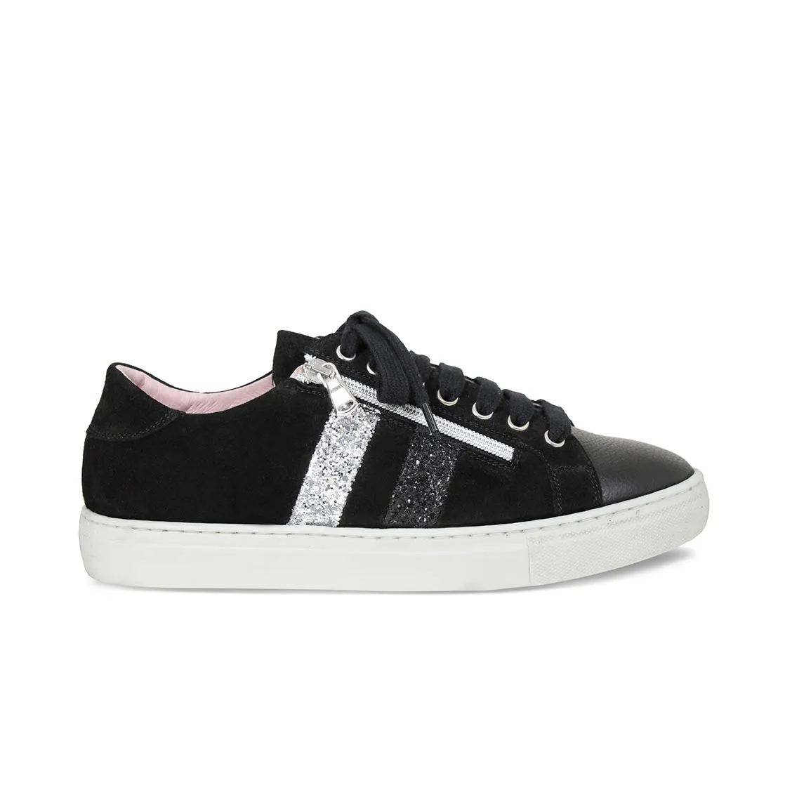 Sprint: Black Leather & Suede