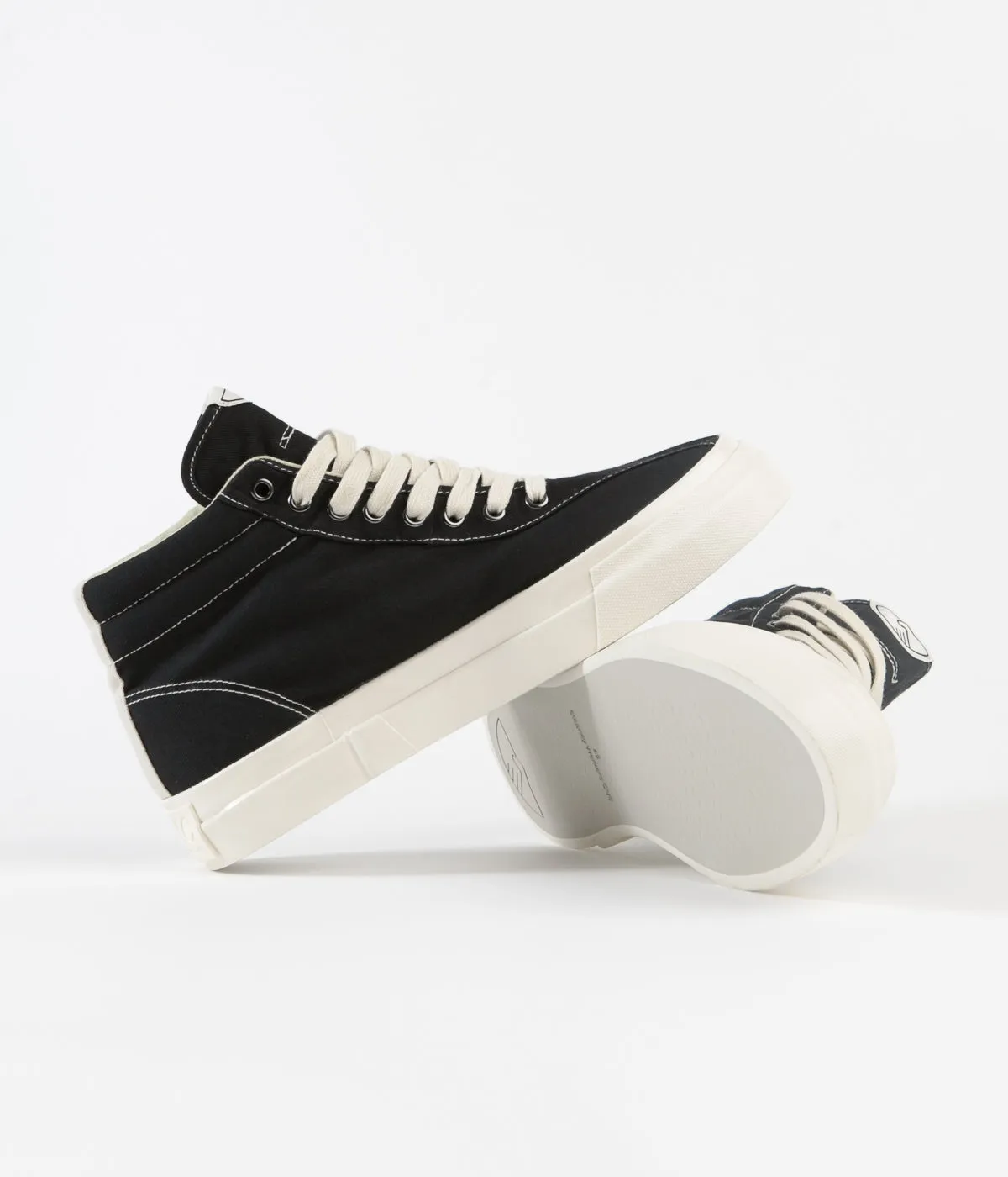 Stepney Workers Club Varden Canvas Shoes - Black