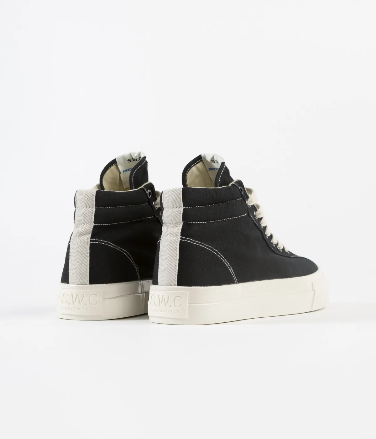 Stepney Workers Club Varden Canvas Shoes - Black