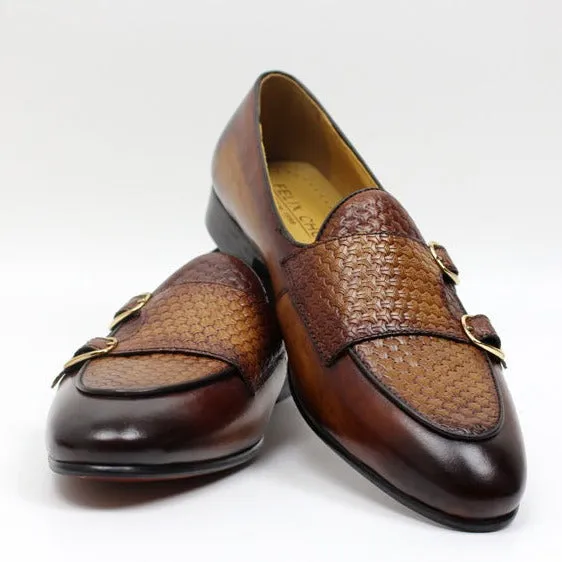 Suave Leather Monk Strap Wedding Loafers