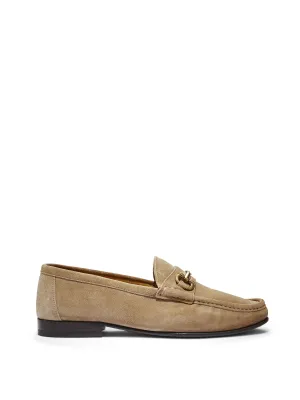 Suede Horsebit Loafer