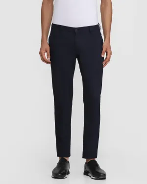 TechPro Slim Fit B-91 Casual Navy Textured Khakis - Hoag