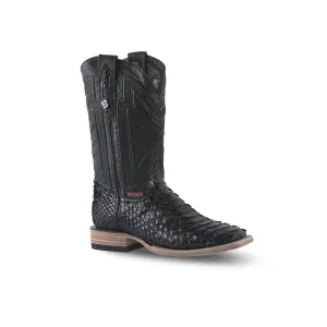 Texas Country Exotic Boot Python Jumbo Black PN30