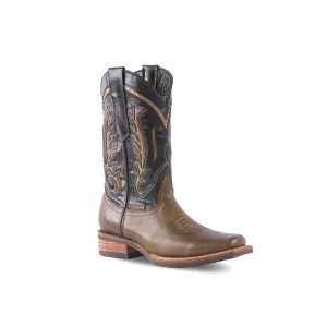 Texas Country Western Boot Savat Camel Rodeo Toe E28