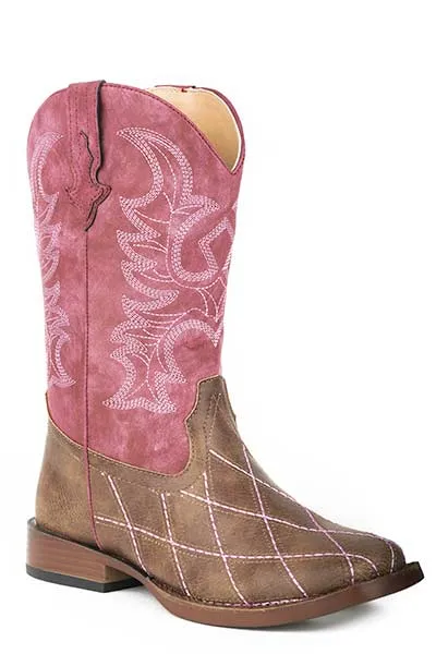 Tin Haul Cross Cut Youth Girls Boots Style 09-119-1900-0081