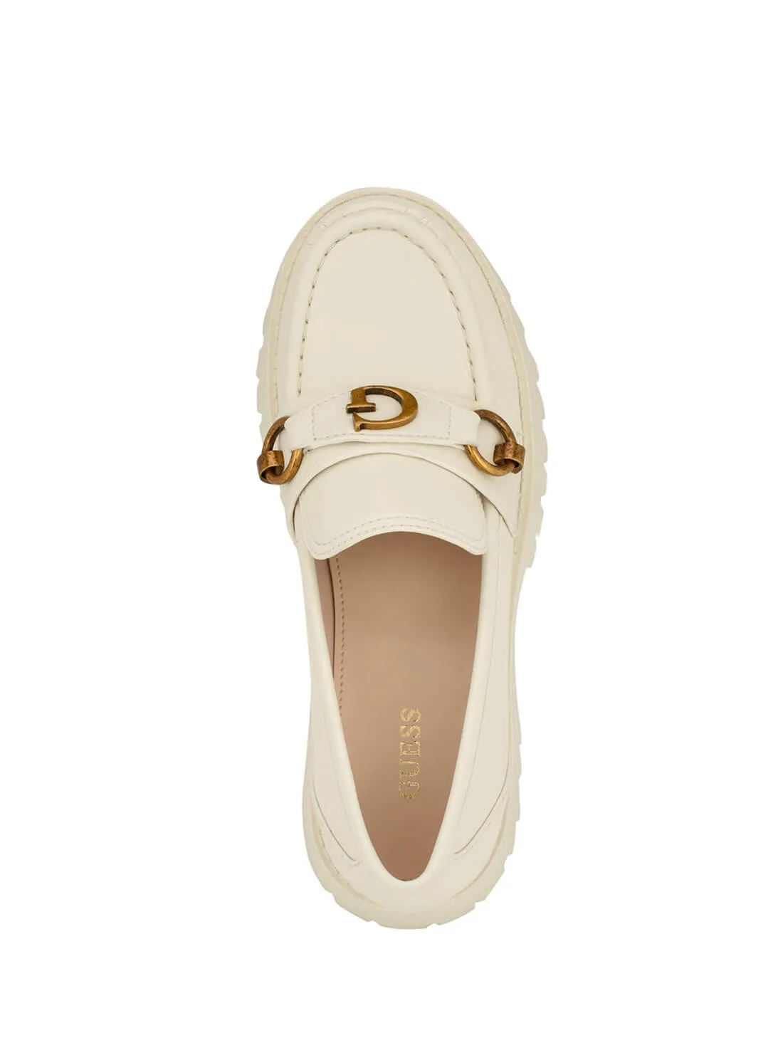 White Ivory Almost Loafers