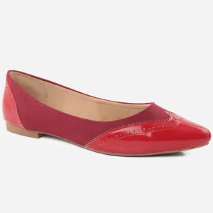 Women "Blanca" Classic Pointed-Toe Flat Shoes