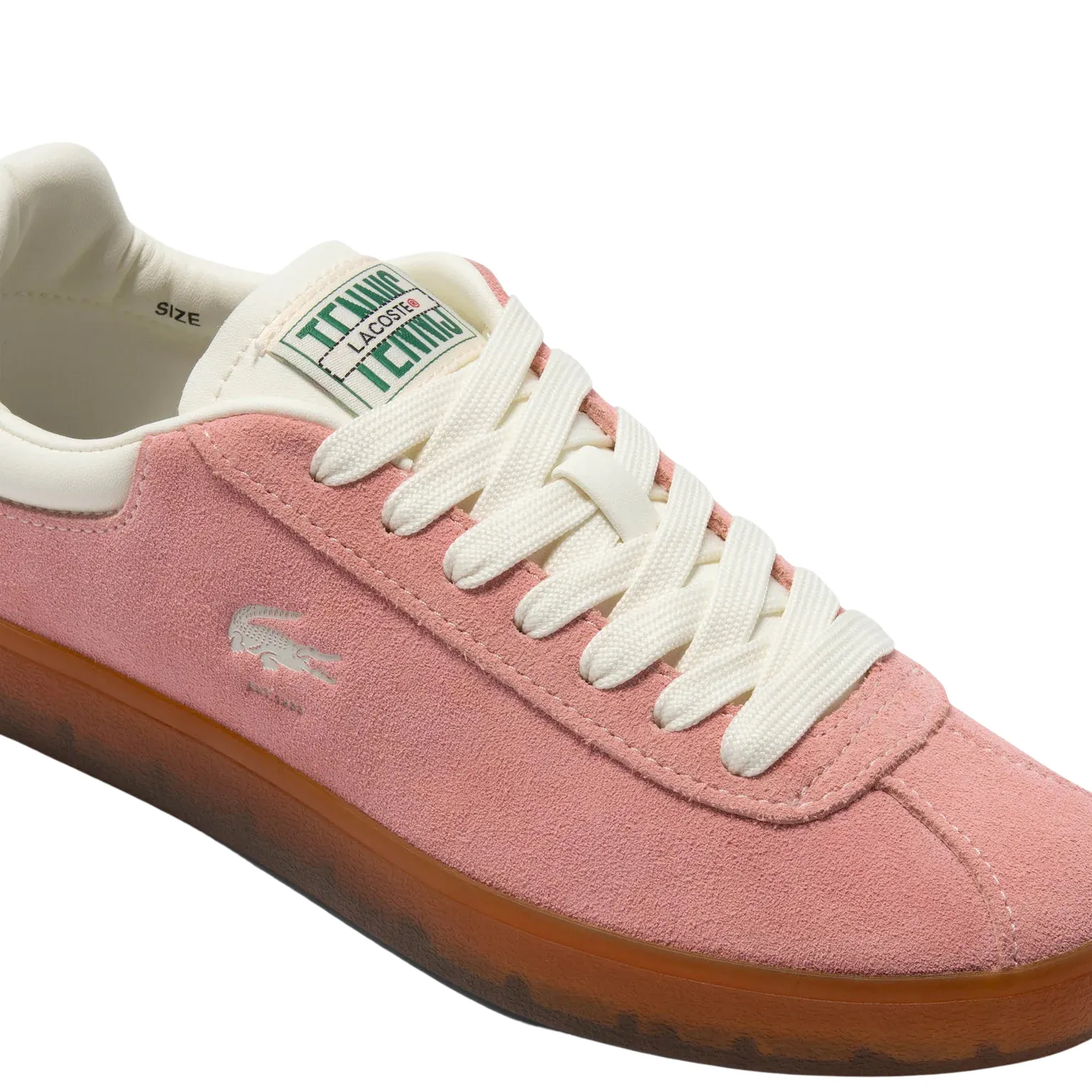 Women's Lacoste Baseshot Pink Gum Sneakers