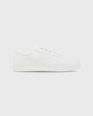 Women's Nylite Canvas Sneaker in White/White