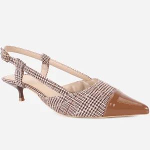 Womens "MARILI" Pointed Toe Back Strap Sandals