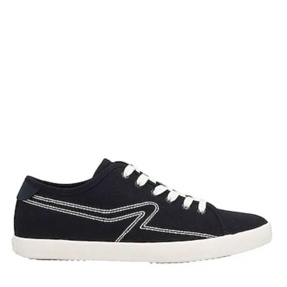 Women's Rag & Bone Black Canvas Sneakers