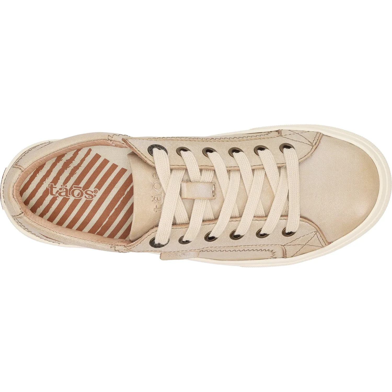 Women's Taos Plim Soul Lux Oyster Leather