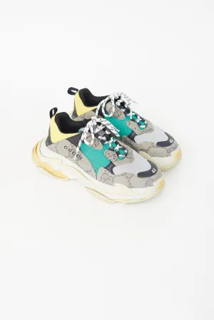 X Gucci Multicolour Triple S Sneaker